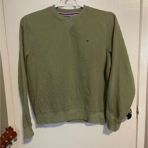 TOMMY HILFIGER Vintage Fit Sweatshirt Mens Chest Logo SZ Med